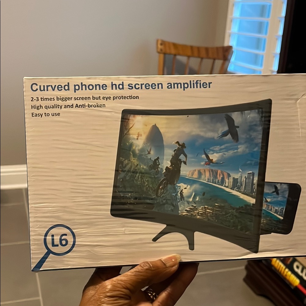 Curved Phone HD Screen Amplifier